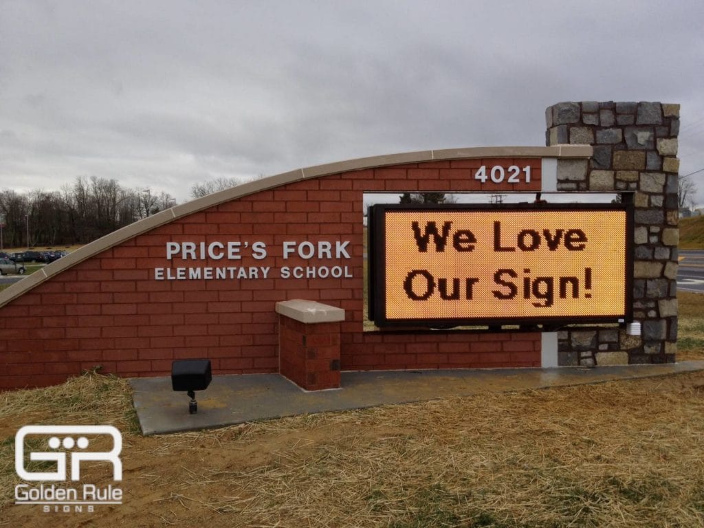 Price_s Fork Elementary School Sign (2)