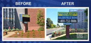 Temple City - Before - After