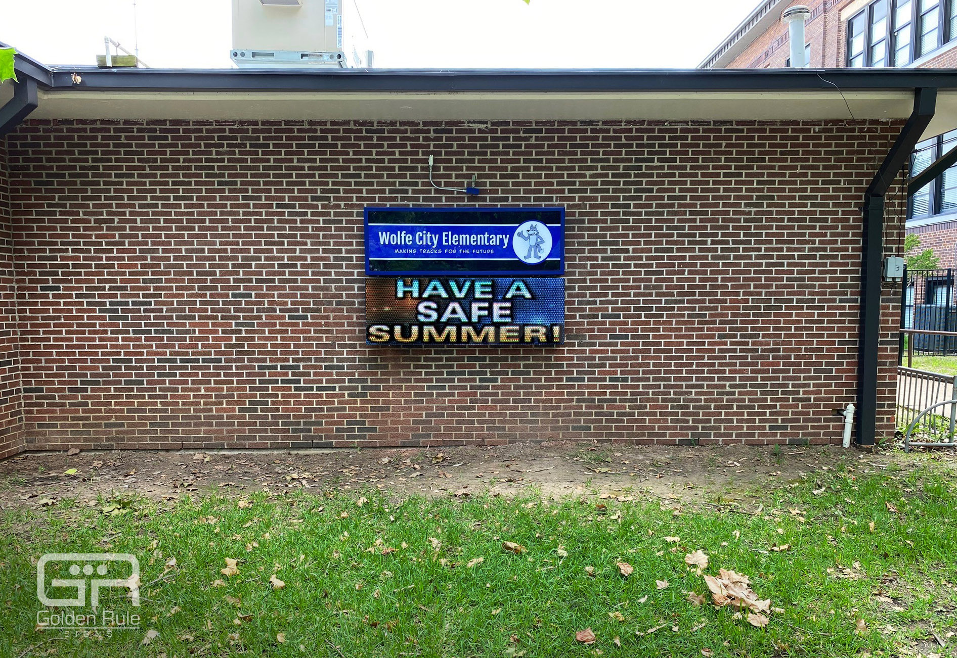 Wall Mounted Signs Gallery | Golden Rule Signs