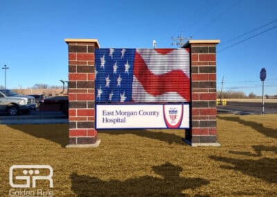 East Morgan County Hospital Monument Sign