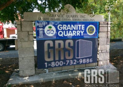 Granite Quarry City Sign Municipal