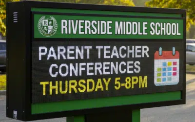 Golden Rule Signs’ School LED Signs: Our Turnkey Process (Design → Permits → Install)